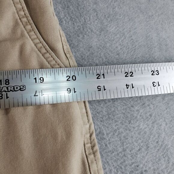 Levis Pants Mens 36×32 Beige XX Chino Standard Taper Straight Leg Flat Front - Picture 3 of 8